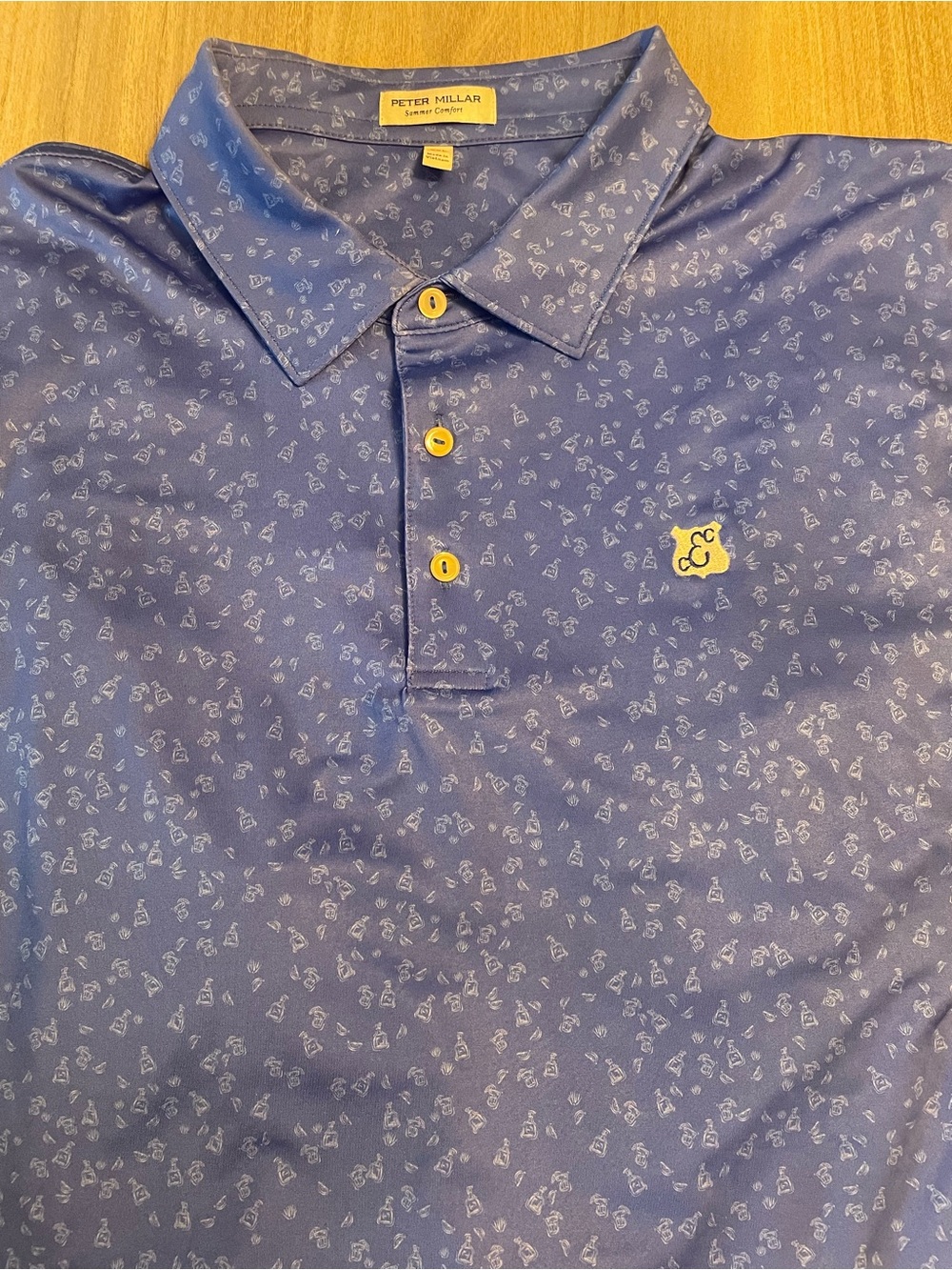 Peter Millar Summer Comfort Polo – Men’s XXL- Tequila and lime